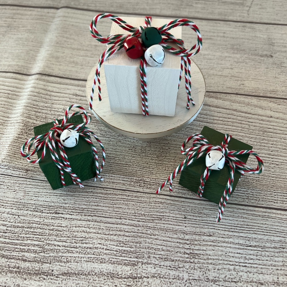 Handmade Farmhouse tray decor! Bells!